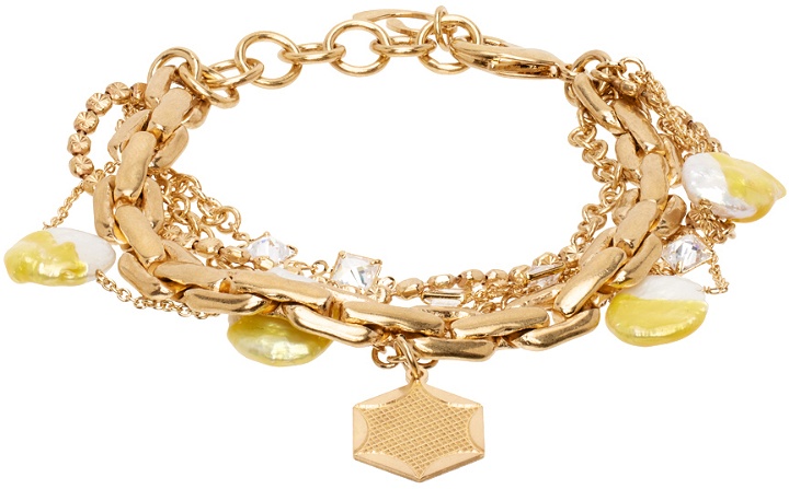 Photo: Panconesi Gold Famiglia Pearl Bracelet