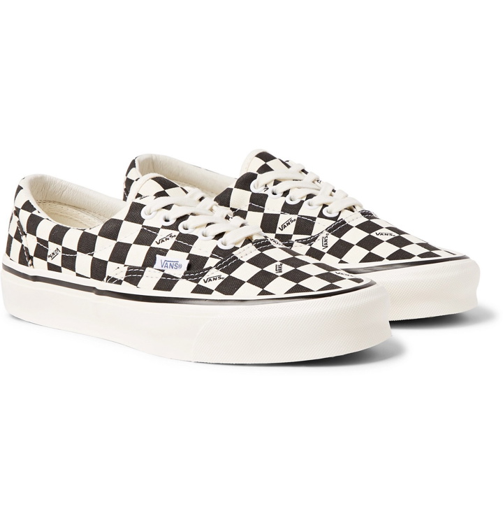 Photo: Vans - OG Era LX Checkerboard Canvas Sneakers - White