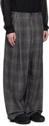 pet-tree-kor Gray Tension Trousers