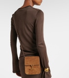 Tom Ford Tara Mini suede crossbody bag