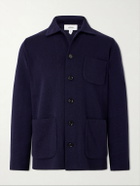 Lardini - Virgin Wool Cardigan - Blue