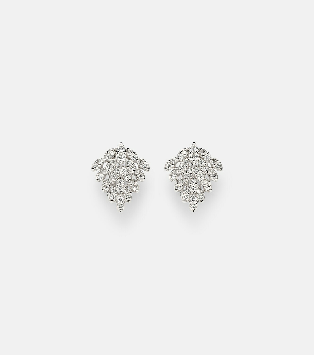 Anita Ko Nowflake 18kt white gold (750/1000) earrings with diamonds