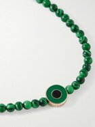 Luis Morais - Gold, Enamel and Malachite Bracelet