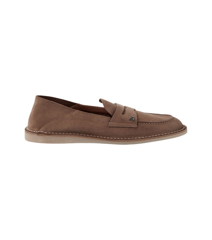 Photo: Dolce&Gabbana New Florio Ideal suede loafers