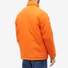 Butter Goods Men's Chain Link Reversible Puffer Jacket in Army/Orange