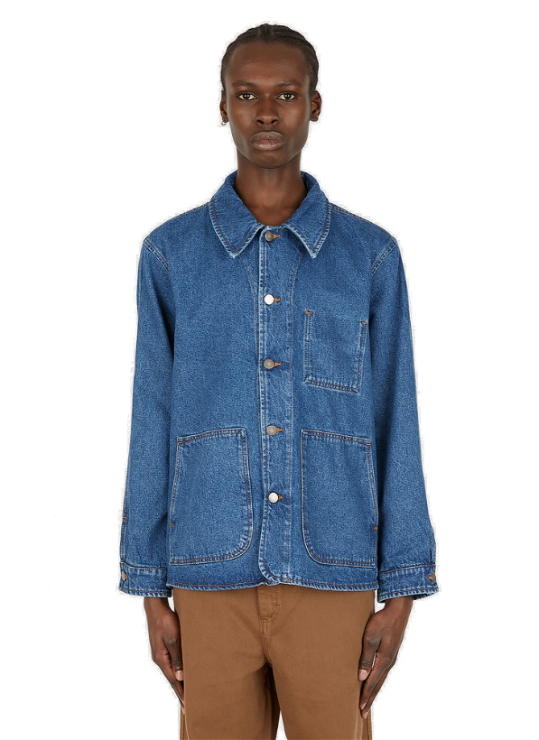Photo: Another 0.1 Denim Jacket in Blue