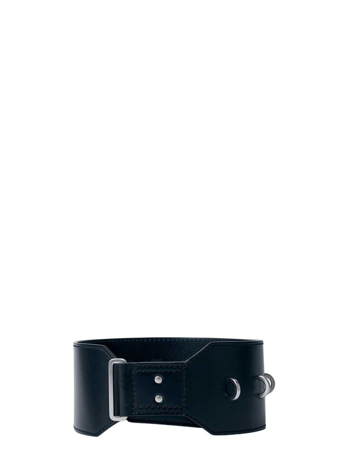 Rick Owens Black Tongue Belt Rick Owens