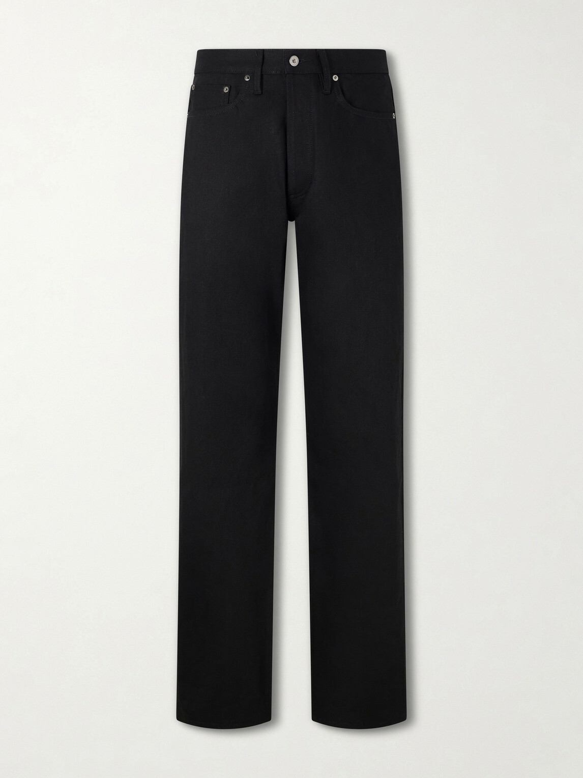 3sixteen - RS-220x Relaxed Straight-Leg Selvedge Jeans - Black