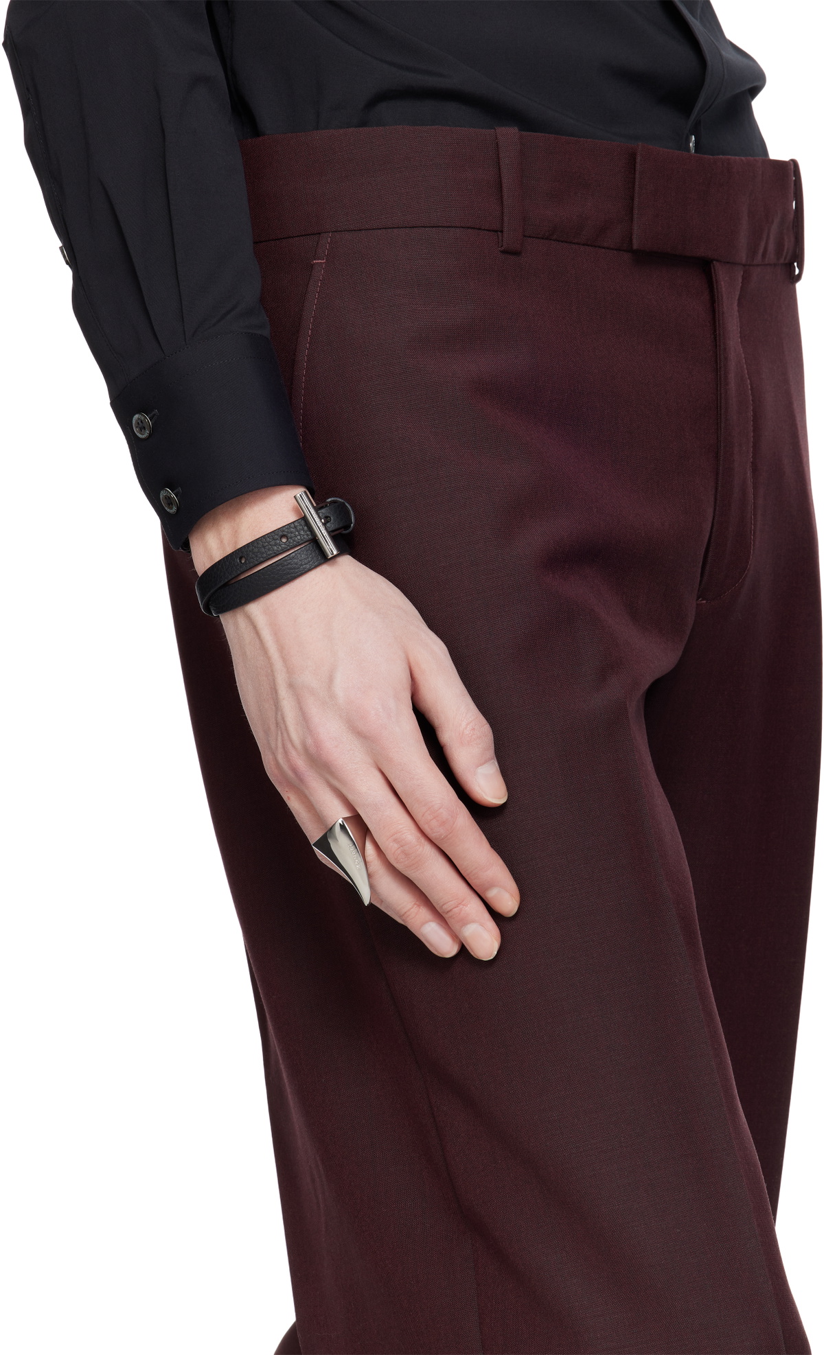 McQueen Silver Tiger Claw Ring