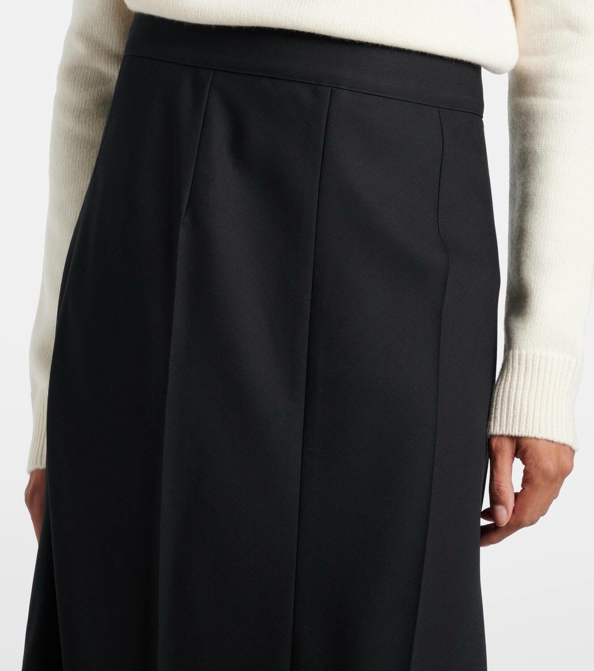 Plan C Wool maxi skirt