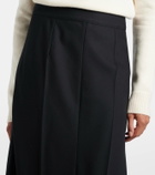 Plan C Wool maxi skirt