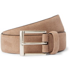 Anderson's - 3.5cm Suede Belt - Neutrals