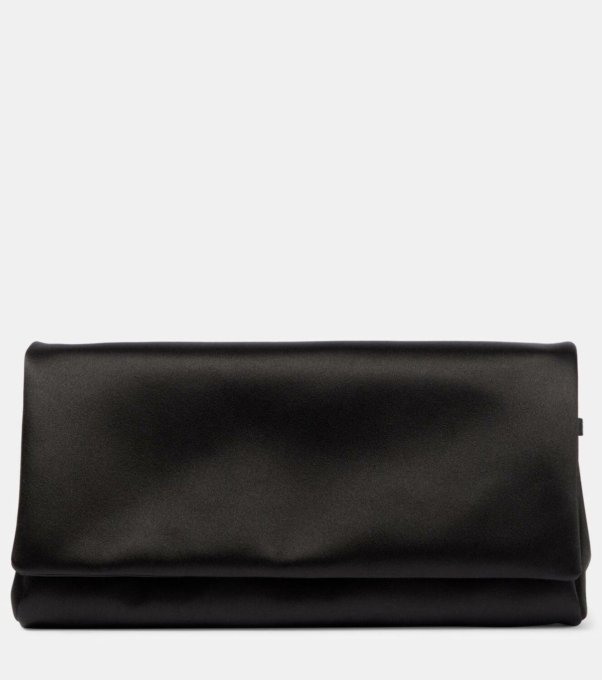 Jimmy Choo Xandra satin clutch Jimmy Choo