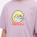 Butter Goods Men's Brass T-Shirt in Washed Berry