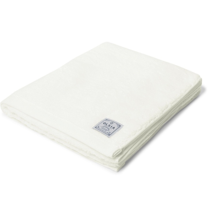 Photo: Japan Best - Olsia Organic Cotton-Terry Imabari Towel - White