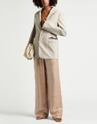 Dion Lee Womens Blazer Light in Grey