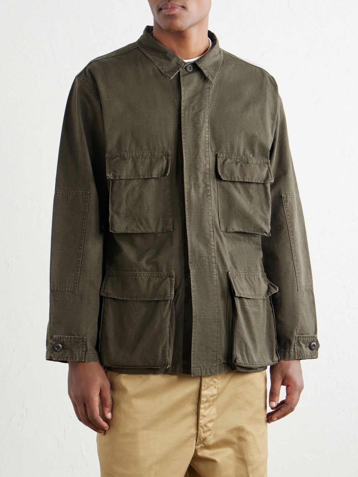 OrSlow - B.D.U Cotton-Ripstop Jacket - Green