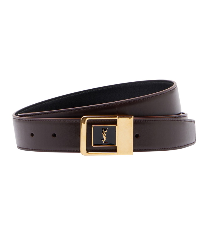 Photo: Saint Laurent Cassandre leather belt