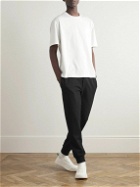 The Row - Edgar Tapered Cotton-Jersey Sweatpants - Black