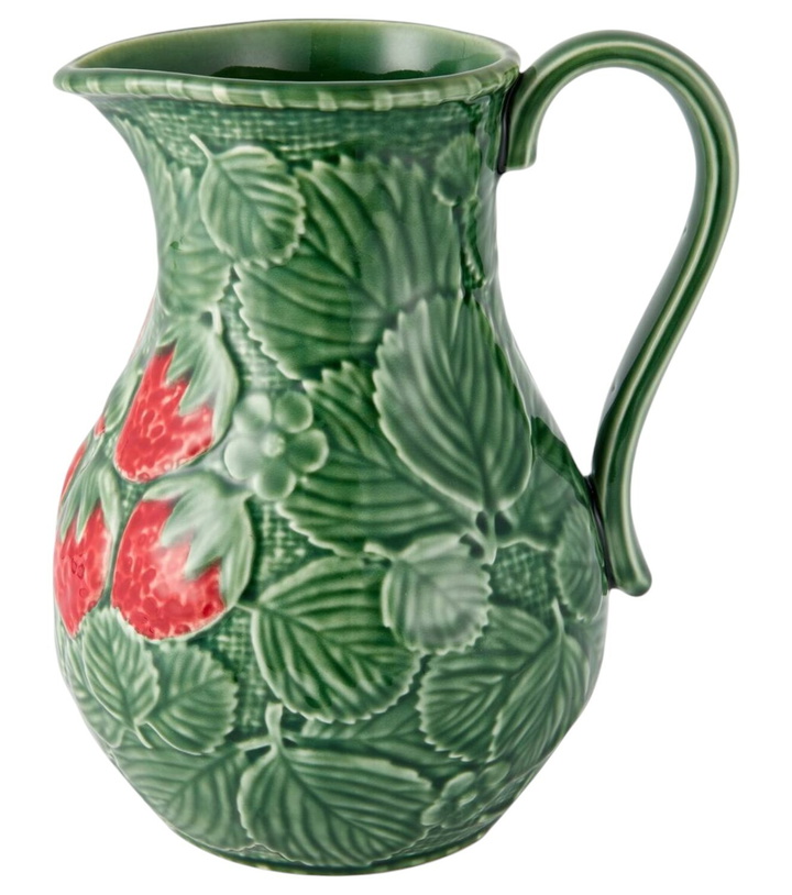 Photo: Bordallo Pinheiro Strawberries earthenware jug
