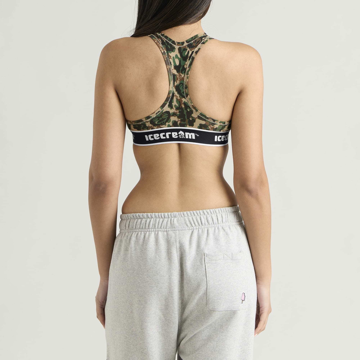 ICECREAM Women's Soft Serve Bralette in Camo