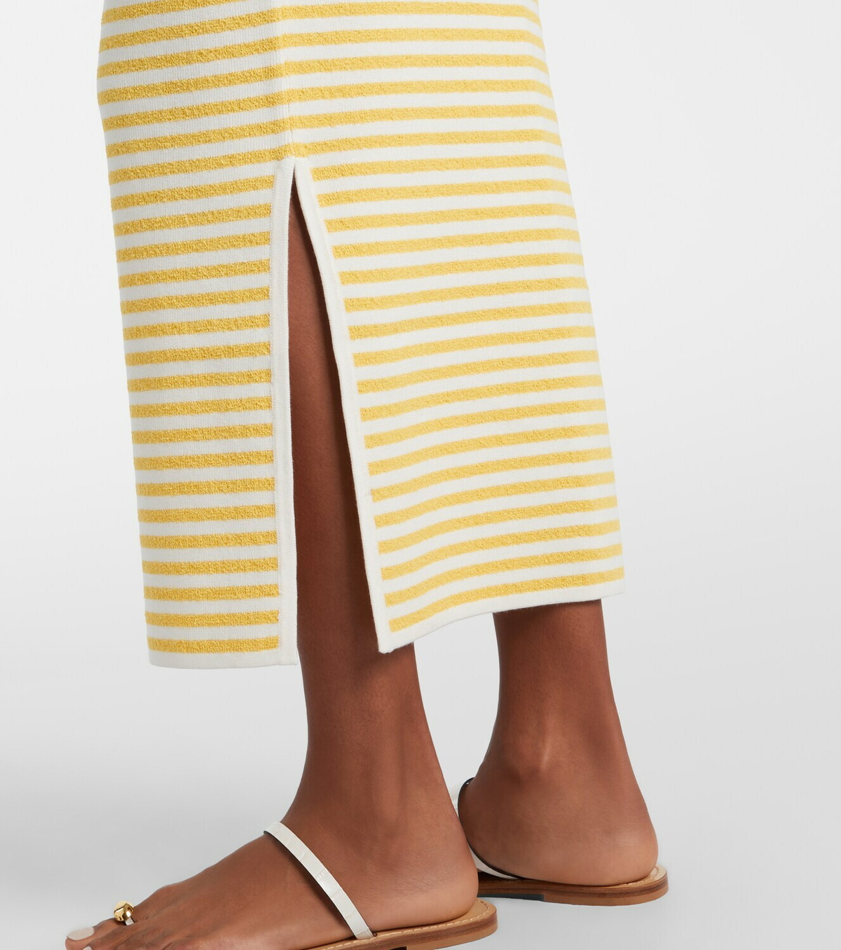 Posse Ari striped pencil skirt