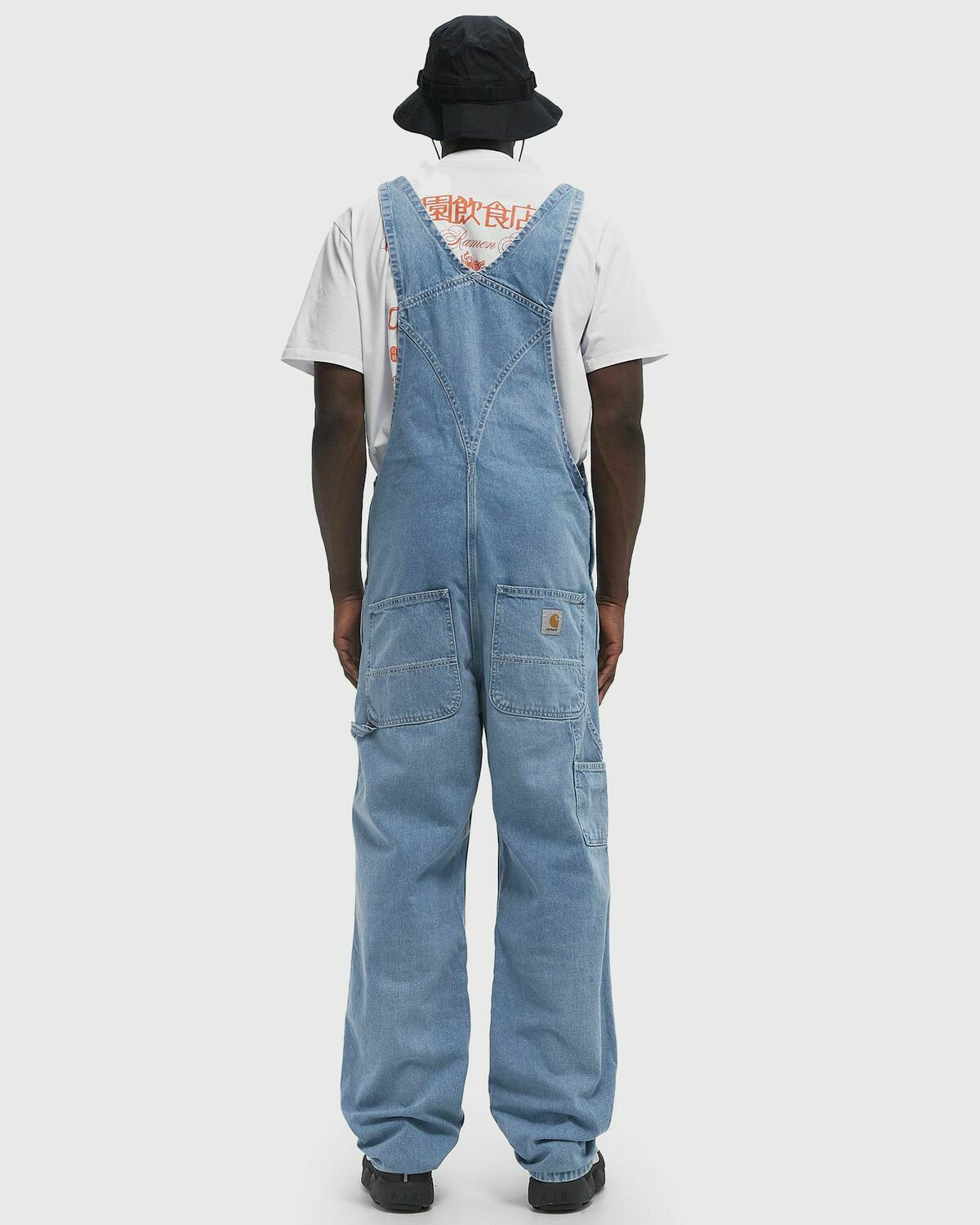 パンツ Carhartt BIB OVERALL BLUE 30 X 32 Carhartt Loose Fit Denim Bib Overall | Gemplers