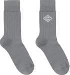 Casablanca Gray Dress Socks