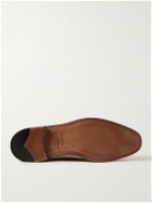 Zegna - L'Asola Suede Penny Loafers - Neutrals