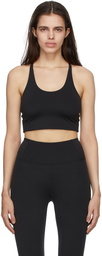 Girlfriend Collective Black Cleo Sports Bra