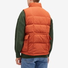 FrizmWORKS Men's Karokoram Down Vest in Orange