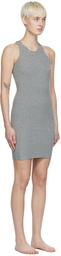 SKIMS Gray Soft Lounge Minidress