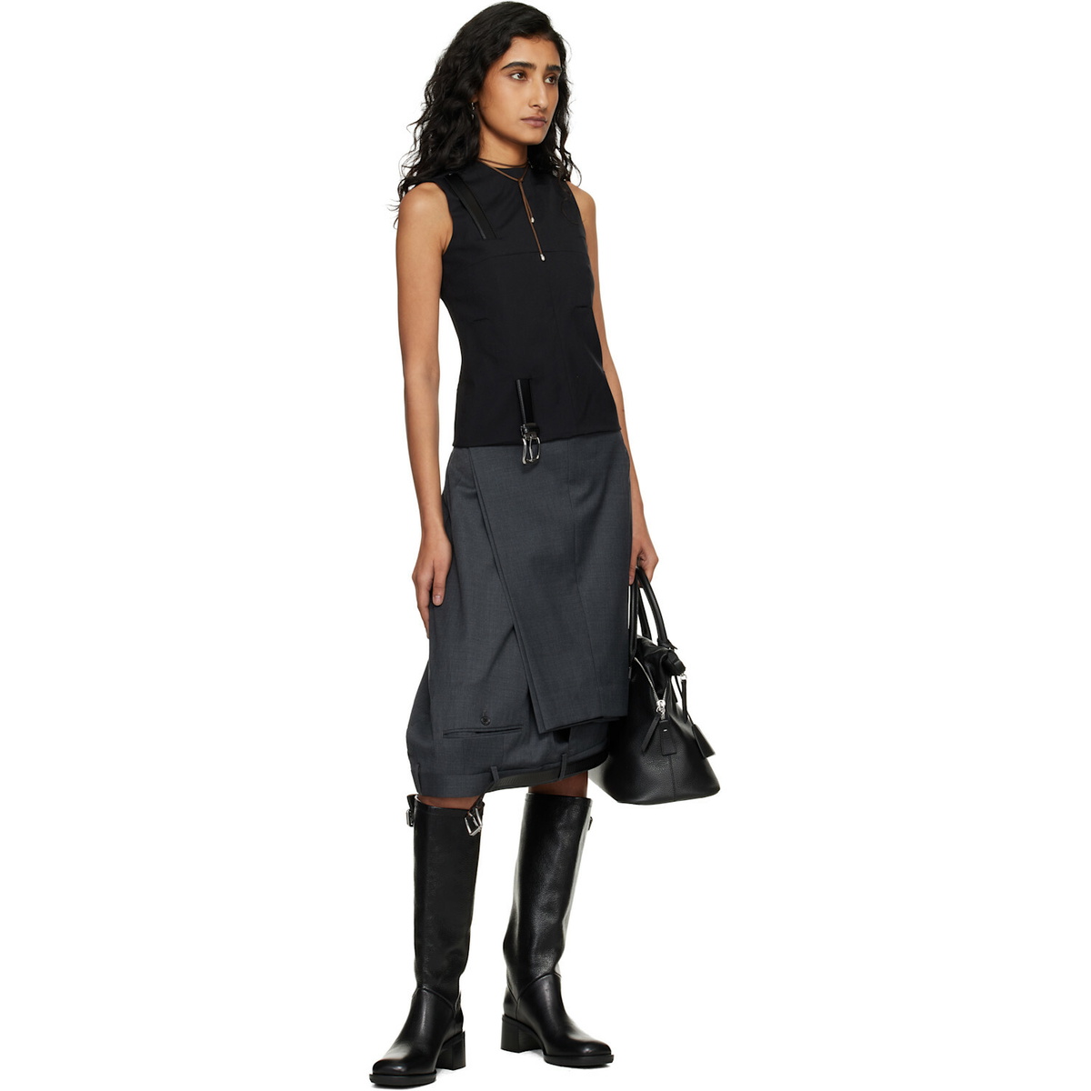 HODAKOVA Black Holy Top