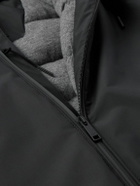 Zegna - Quilted Padded Shell Hooded Down Jacket - Black
