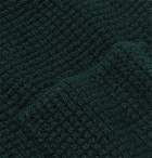 Rubinacci - Waffle-Knit Cashmere Cardigan - Men - Green