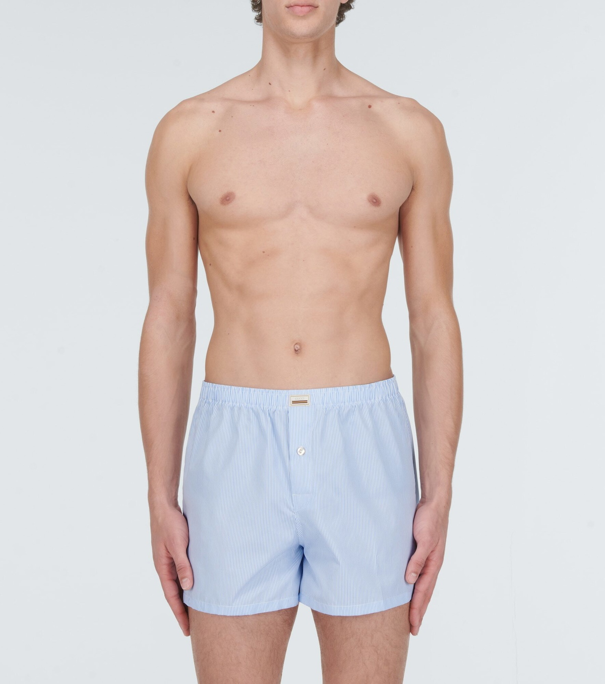 Gucci - Striped cotton boxers
