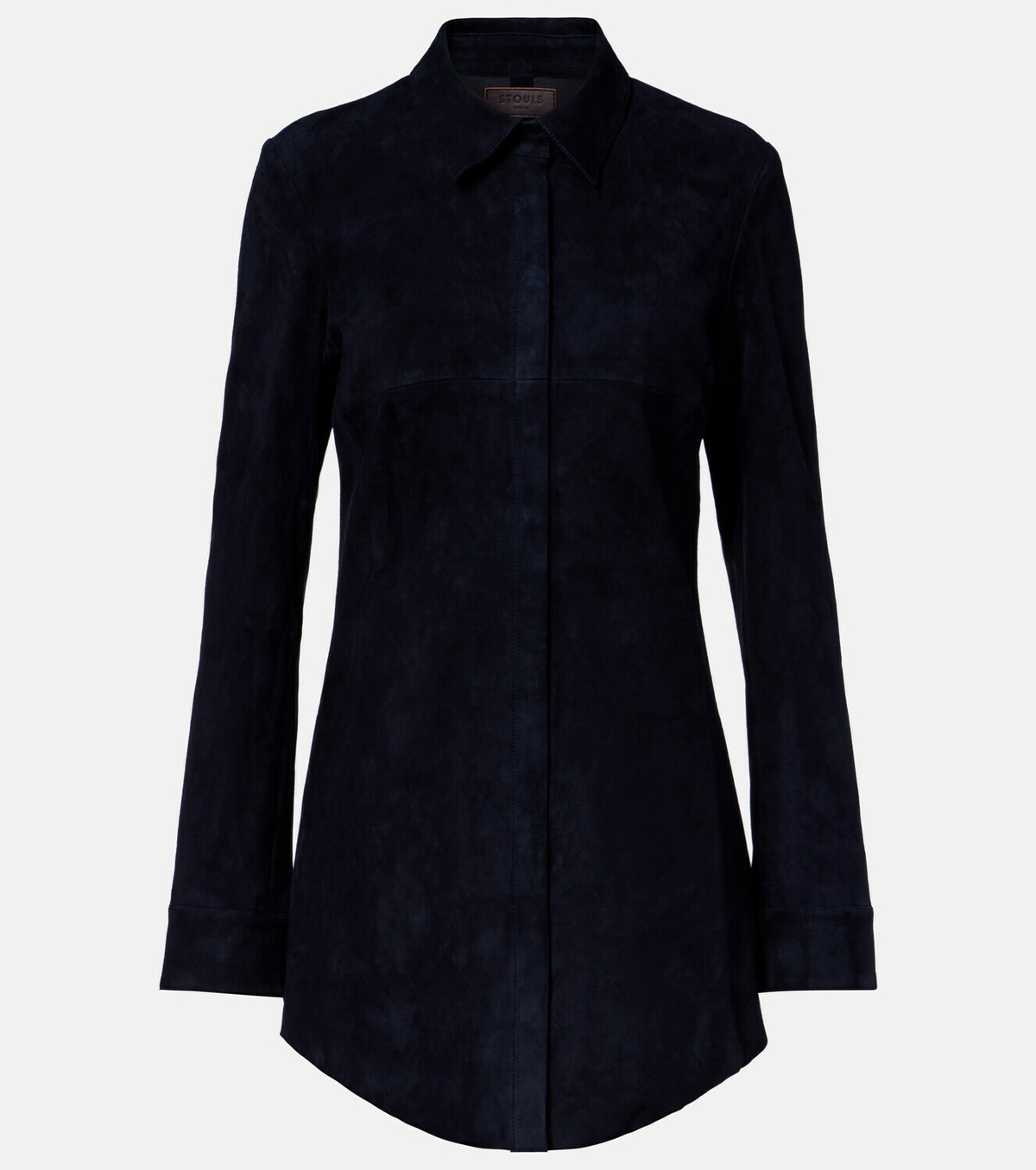 Stouls Geraldine suede shirt dress
