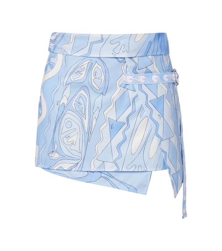Photo: Pucci Angoli cotton wrap skirt