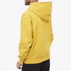 Pleasures Men's Latex Logo Hoody in Mustard