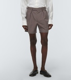 Dries Van Noten - Pelmont cotton shorts