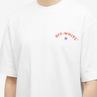 Off-White Men's Star Arrow Skate T-Shirt in White/Black