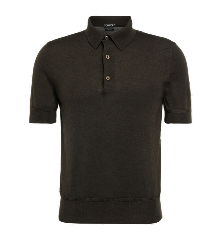 Photo: Tom Ford - Cashmere and silk polo shirt