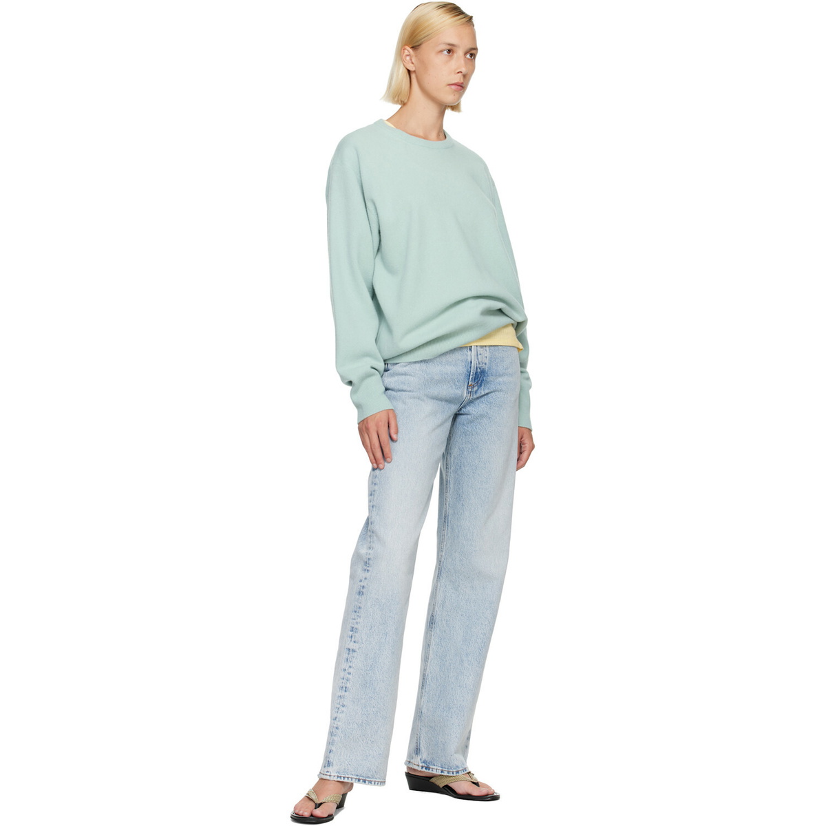 AGOLDE Blue Vintage Loose Jeans