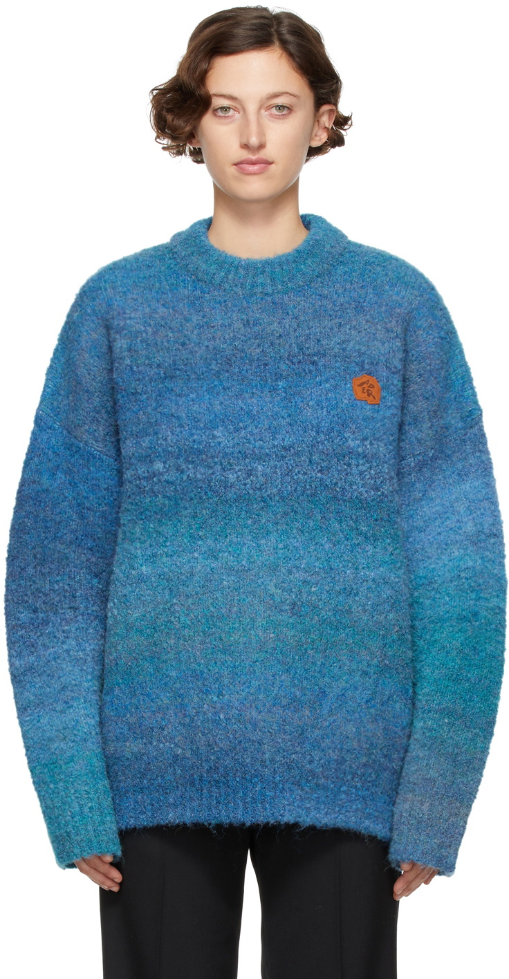 ADER error Blue Gradient Canyon Sweater ADER error