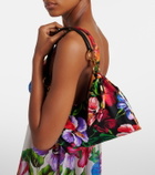 Dolce&Gabbana Small floral satin tote bag