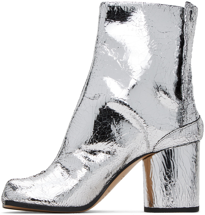 Maison margiela tabi deals boots silver price