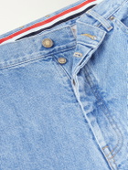 Thom Browne - Cinch-Back Wide-Leg Jeans - Blue