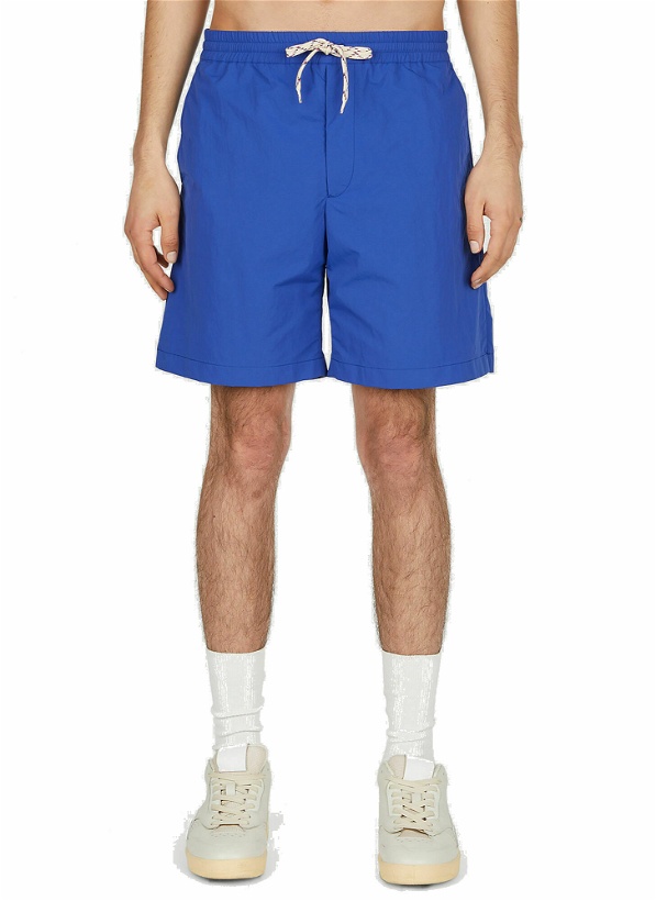 Photo: Gucci - Gremlin Track Shorts in Blue