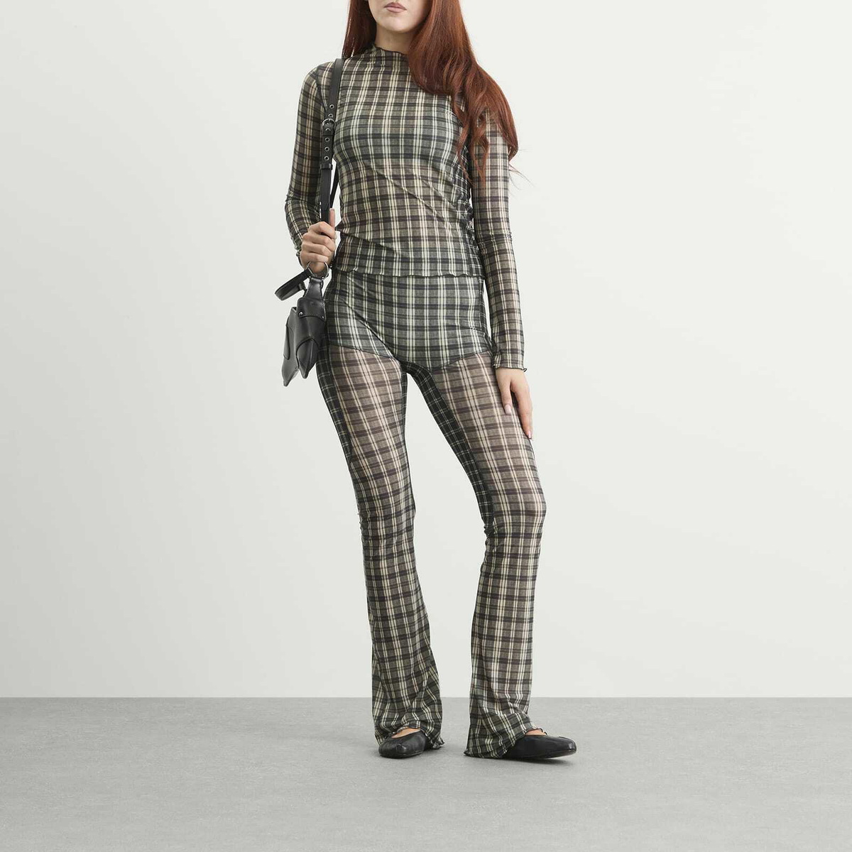KNWLS Women's Halcyon Leggings in Combi Check