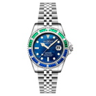 Duxot Atlantica 40 Rainbow Automatic Blue Dial Mens Watch DX-2077-44